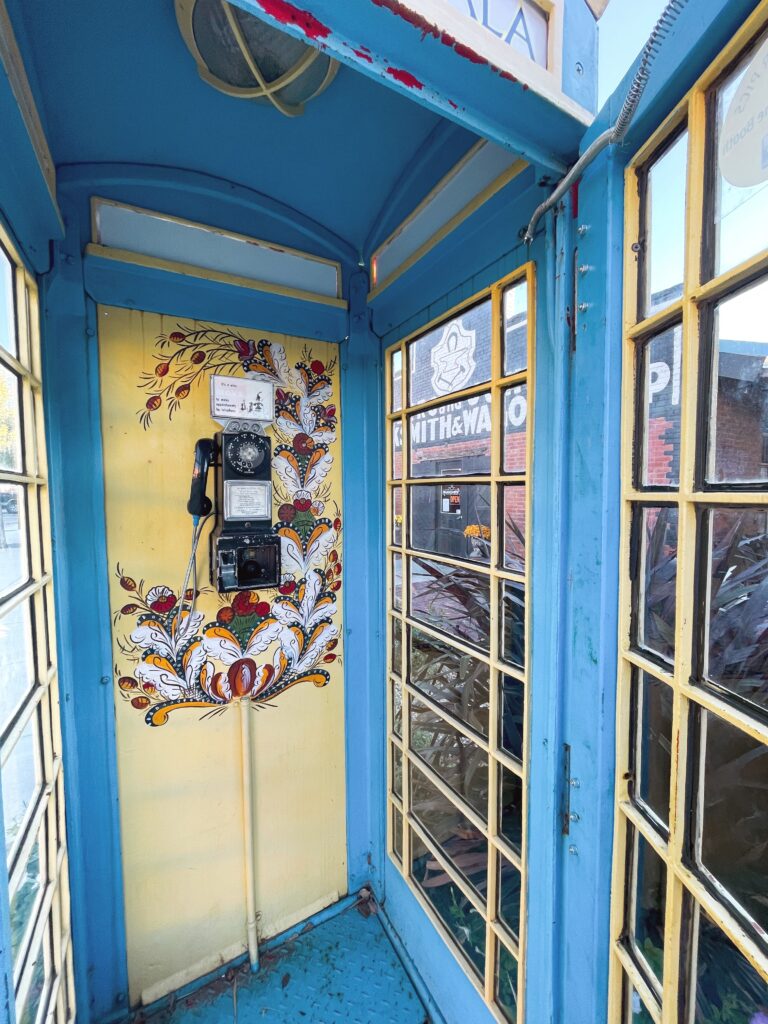 phone booth in lindsborg kansas