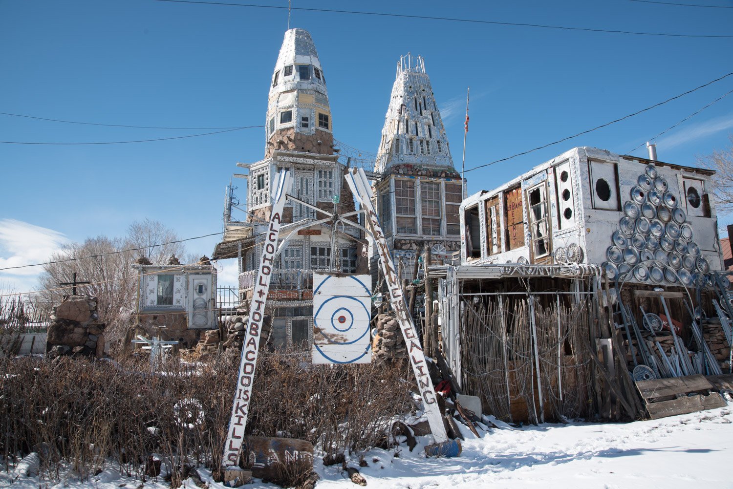 I Visited Colorado's Beer Can Castle Cano's Castle in Antonito