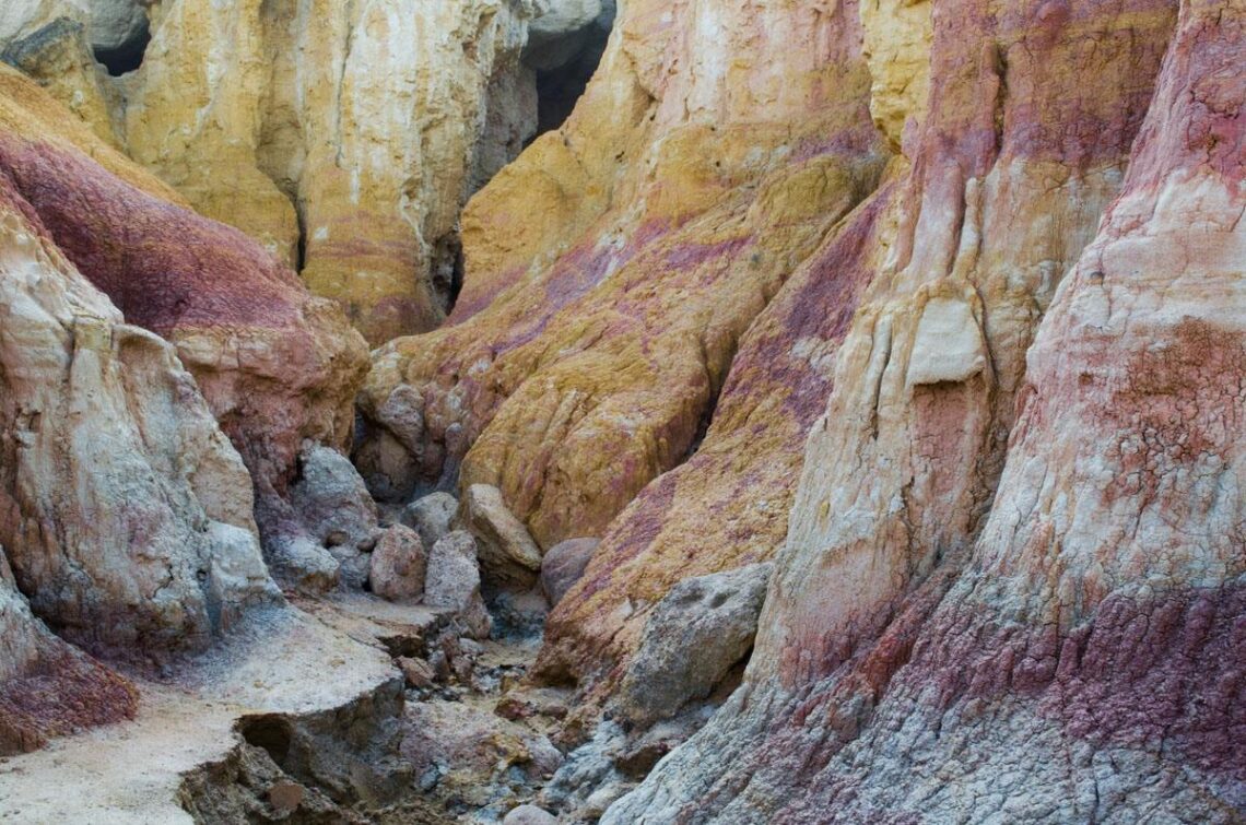 hiking in the paint mines interpretive park