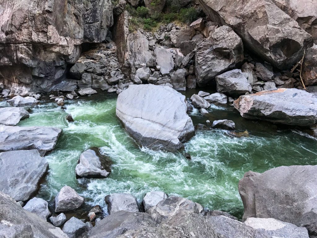 the gunnison river 