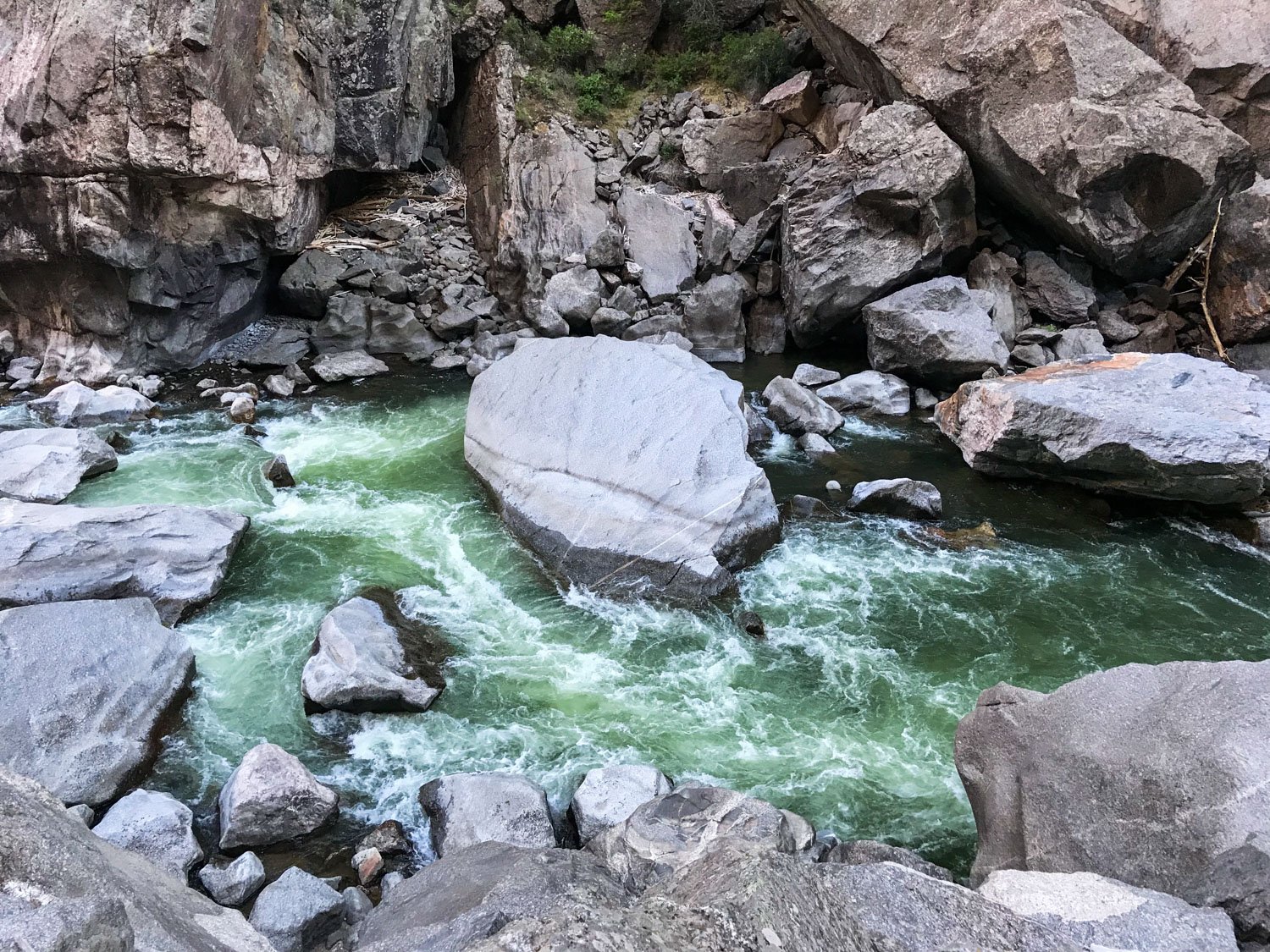 Backpacking in the Black Canyon of the Gunnison the gunnison river