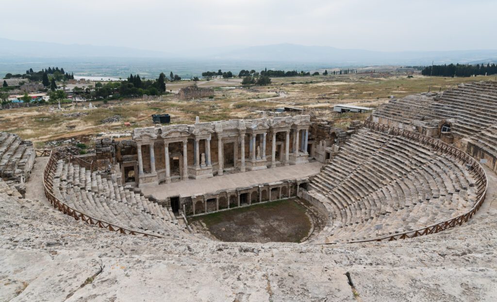 ancient city of Hierapolis Pamukkale Turkey