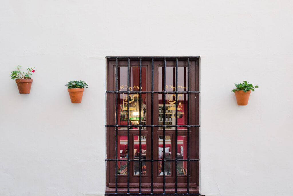 decorative window Seville Spain