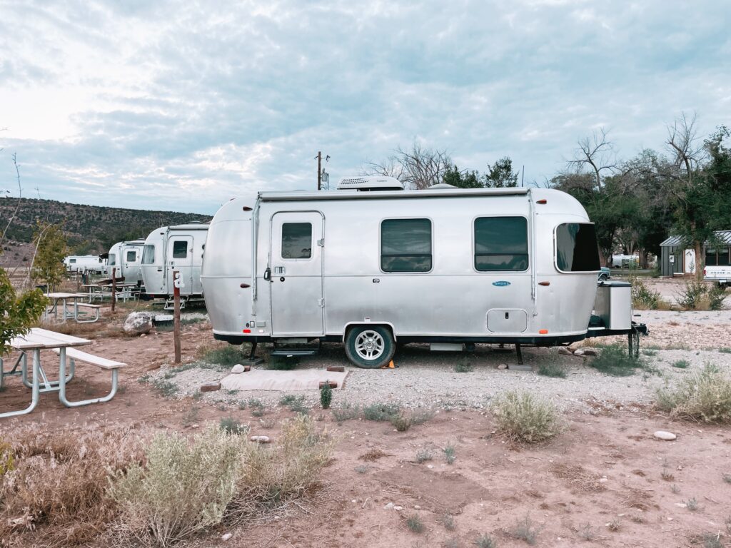 airstreams at CampV in Colorado