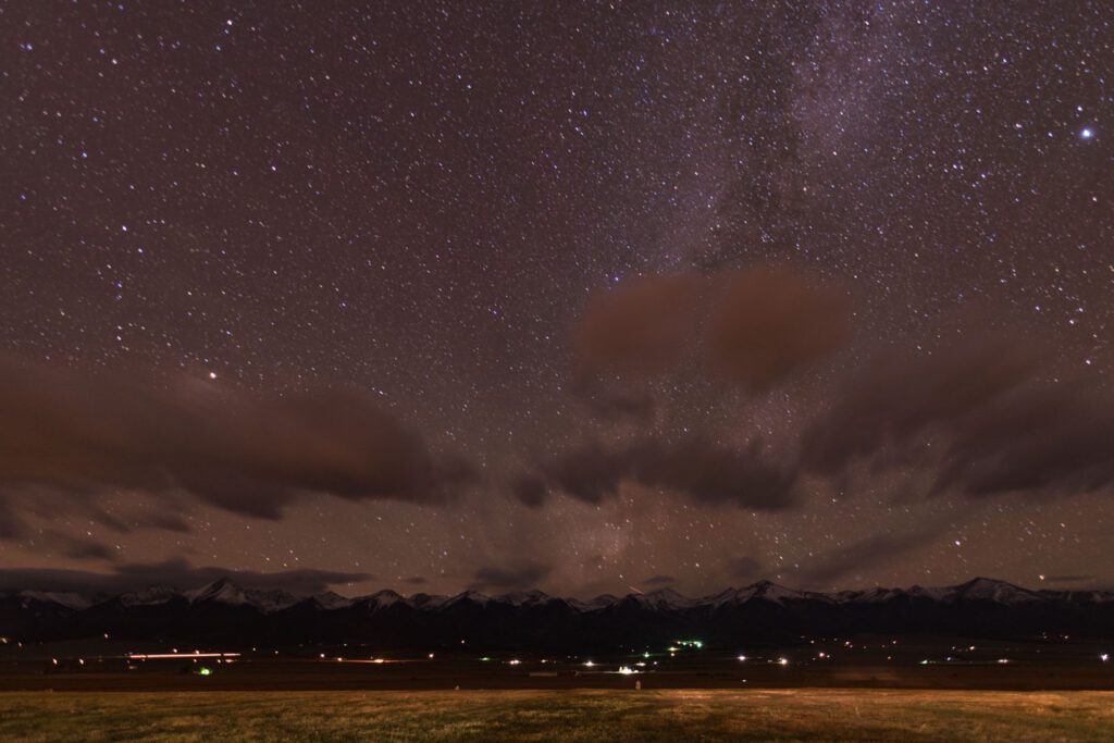 stargazing in Westcliffe, CO