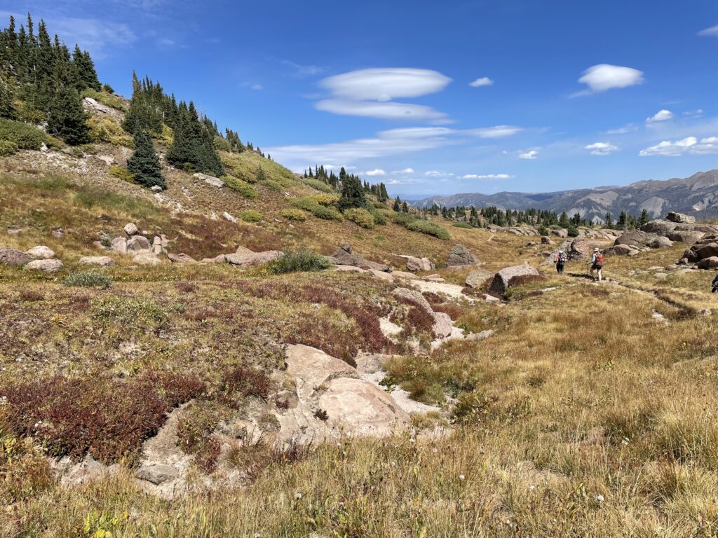 hiking to quartz lake near pagosa springs