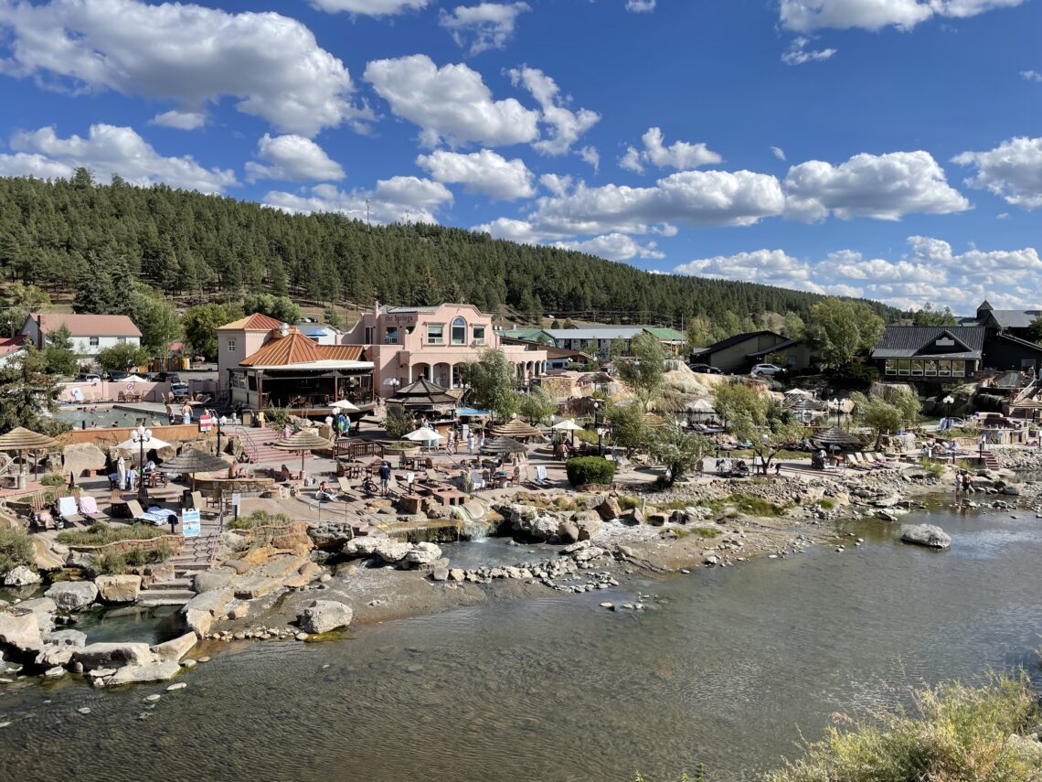 Hiking to Quartz Lake near Pagosa Springs, Colorado