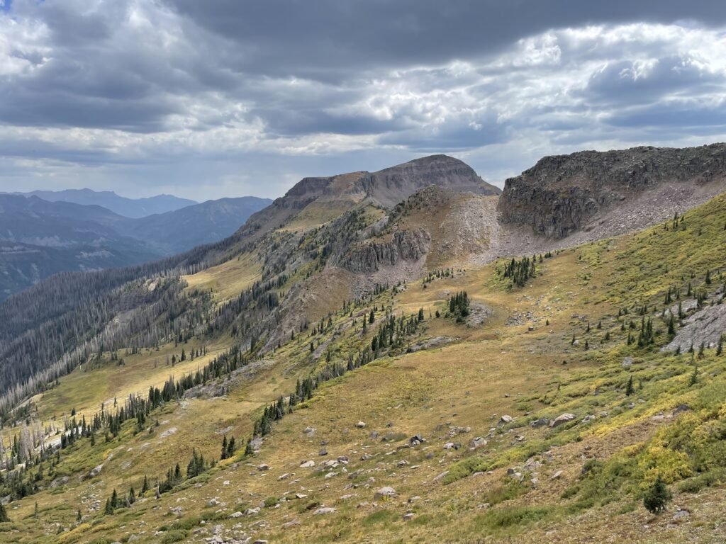 hiking to Quartz Lake near Pagosa Springs, Colorado