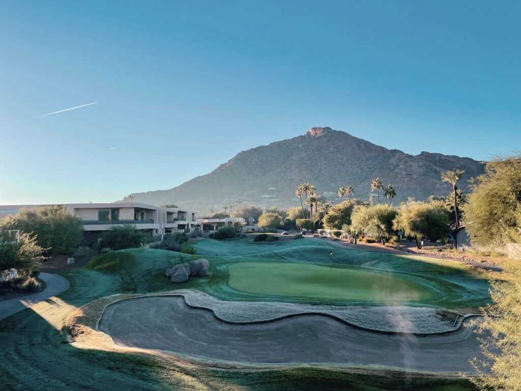 golf course at Mountain Shadows Resort