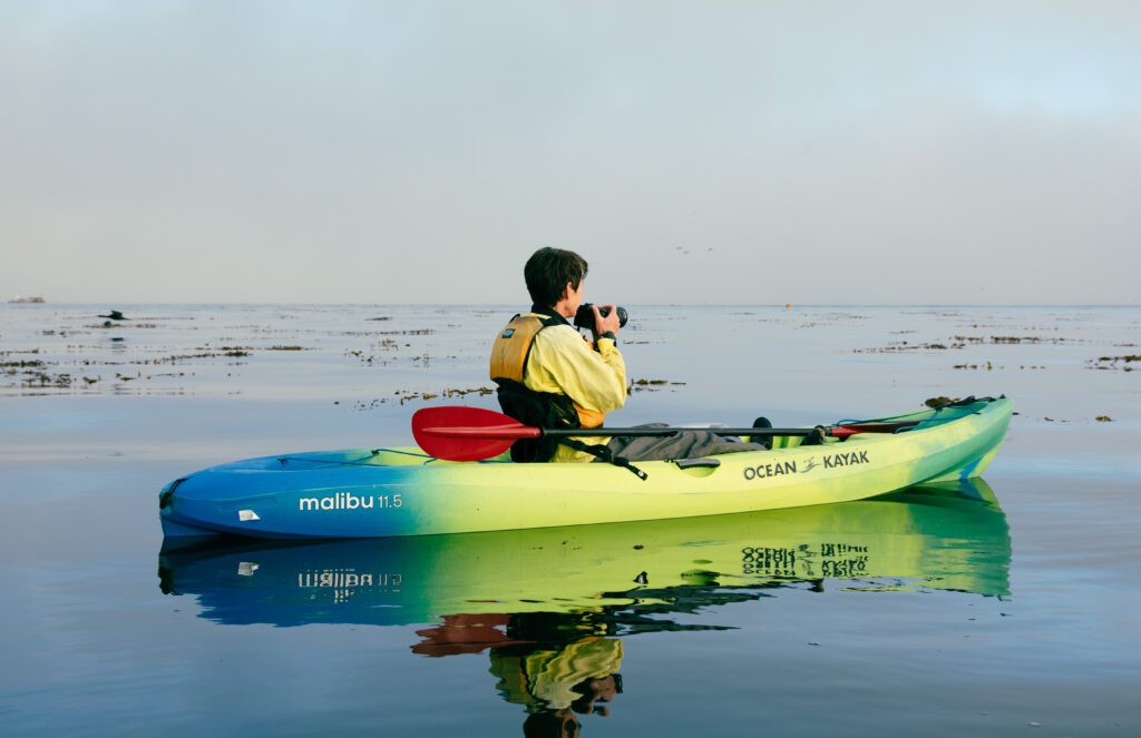 Adventures by the Sea, kayaking in Monterey Bay, spotting marine life in Monterey Bay, California Central Coast, things to do in Monterey County