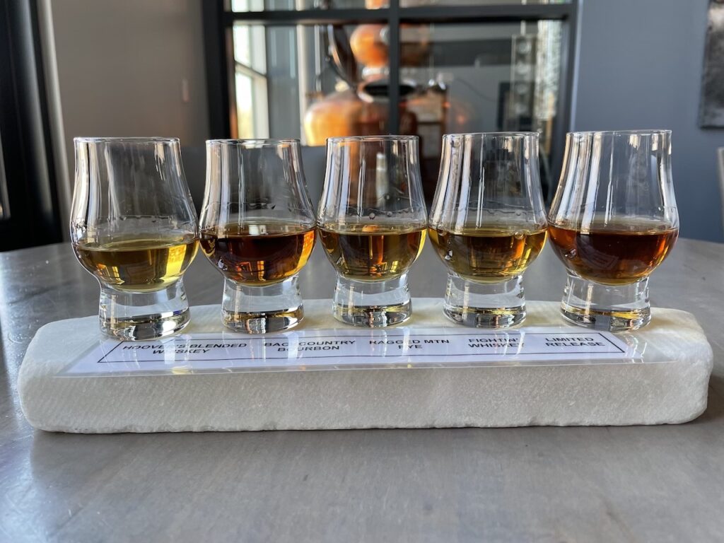 tastings at Marble Distilling co., what to do in Carbondale Colorado