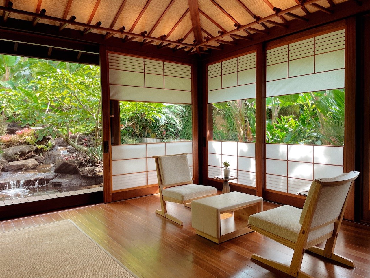 spa hale at Sensei Lanai