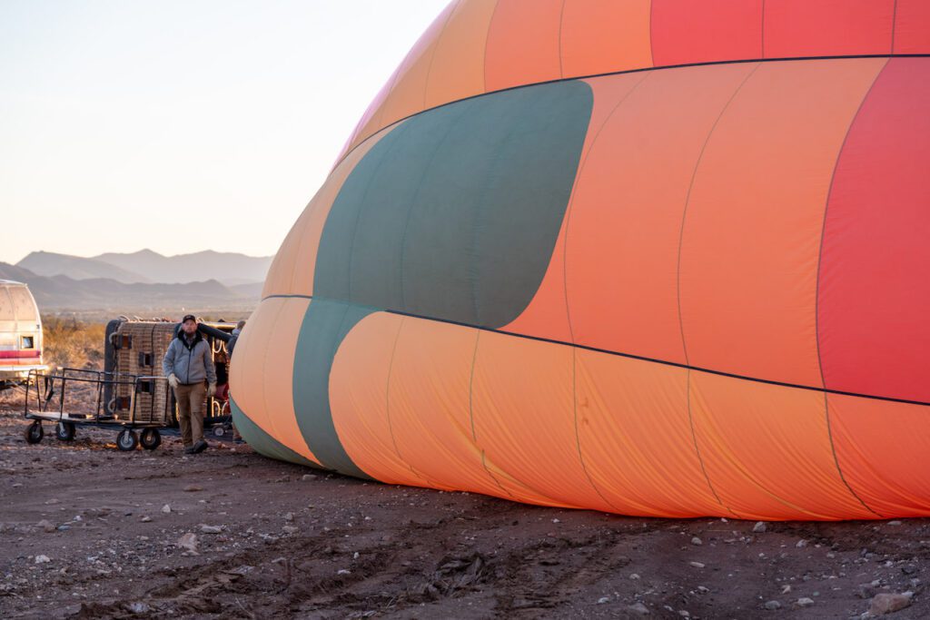 hot air balloon ride Scottsdale