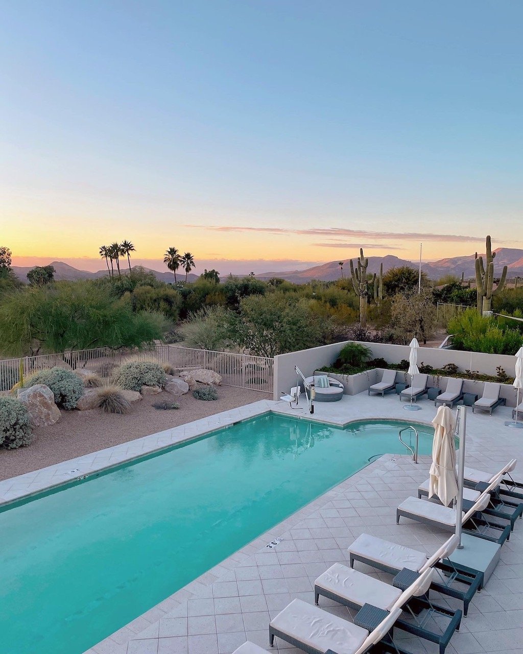 Civana Resort, Scottsdale in winter