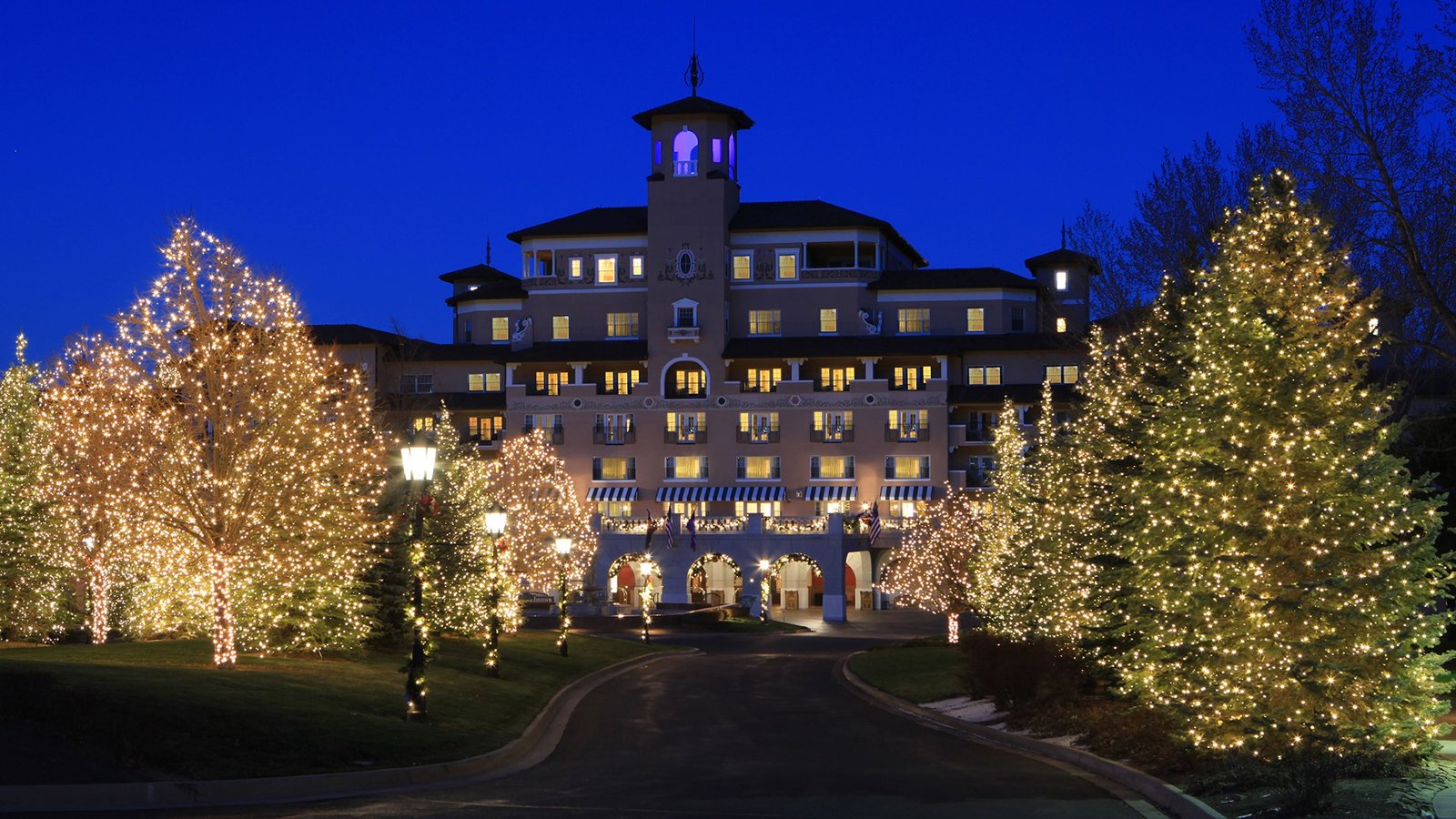 the Broadmoor in Colorado Springs, Colorado Christmas vacation