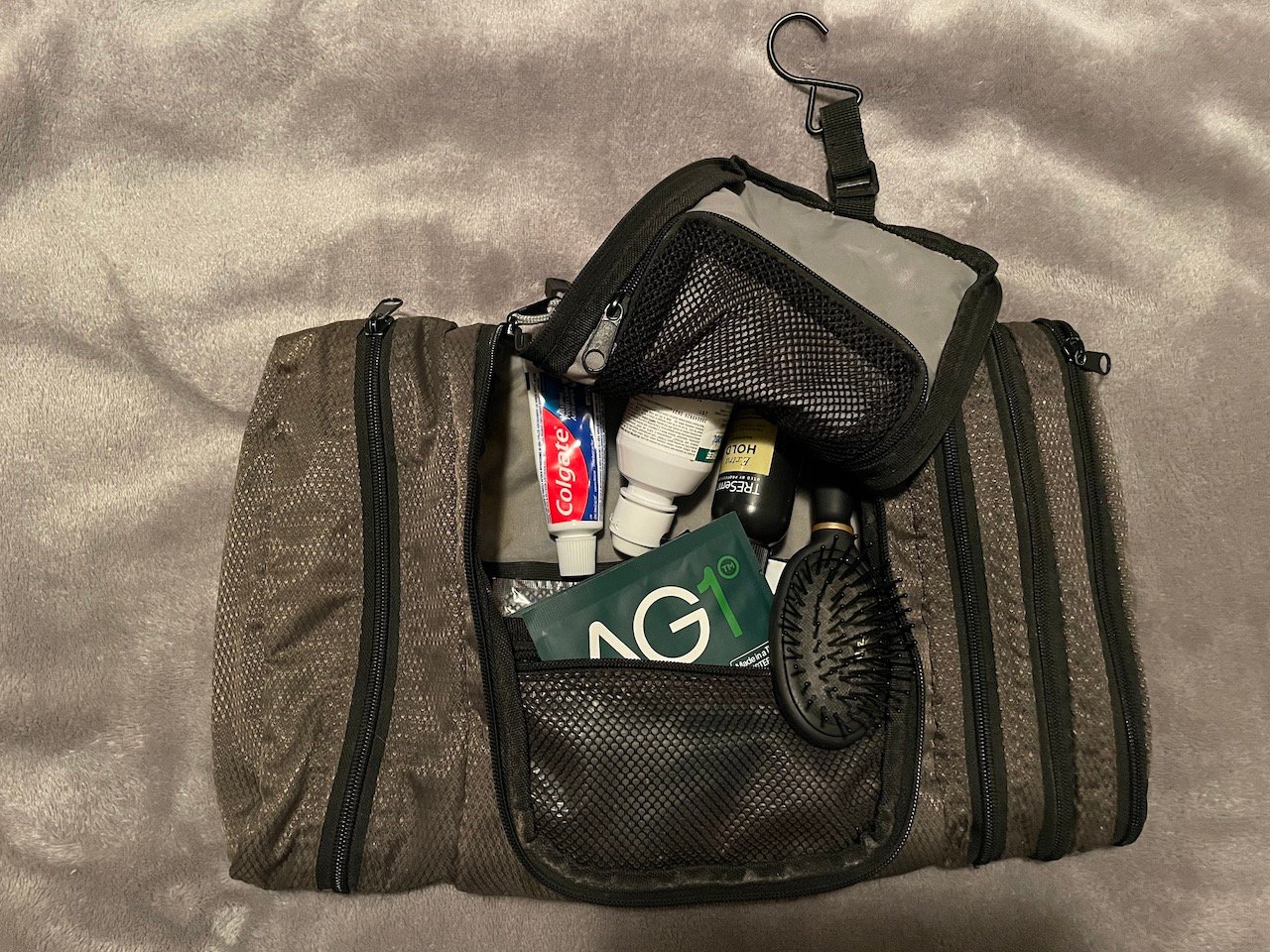 Great Gifts for Someone Going Traveling (According to a Travel Writer) hanging toiletry kit