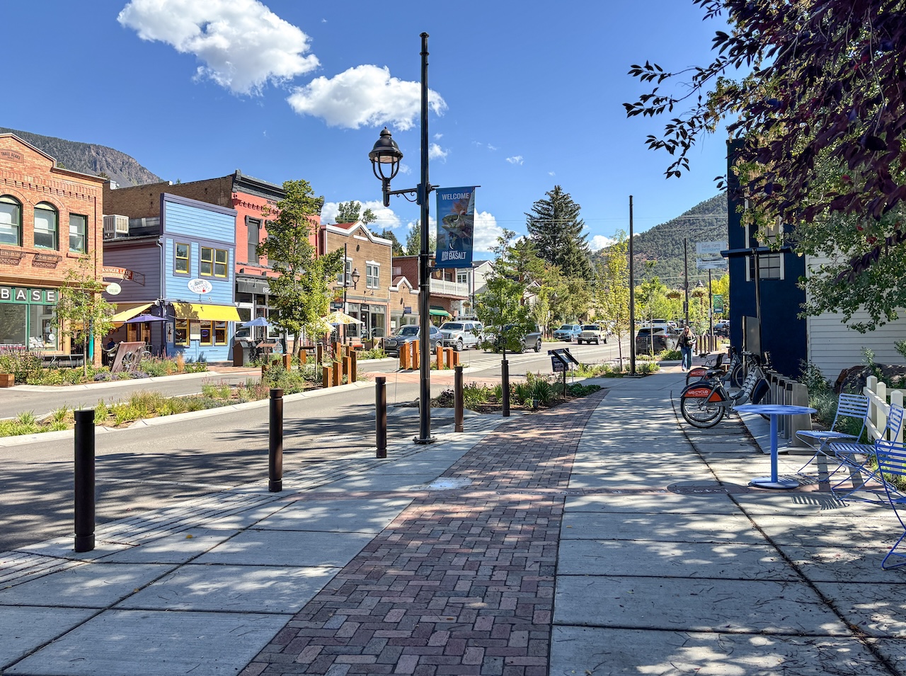 downtown Basalt Colorado