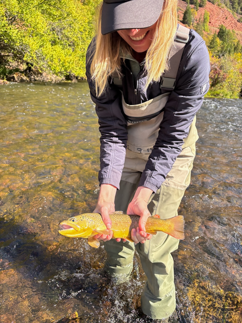 Basalt fly fishing