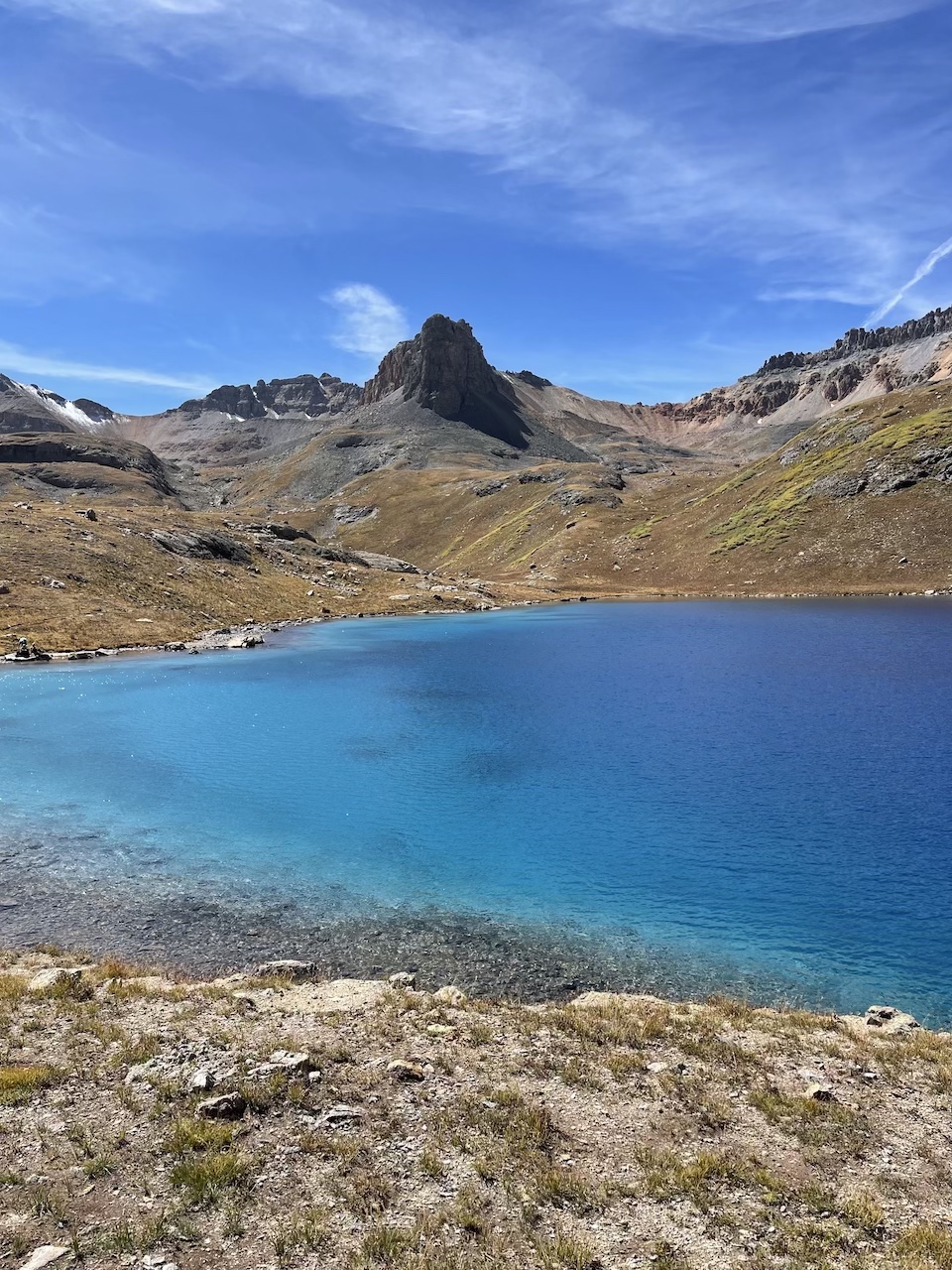Ice Lakes hike near Silverton, Colorado mountain town