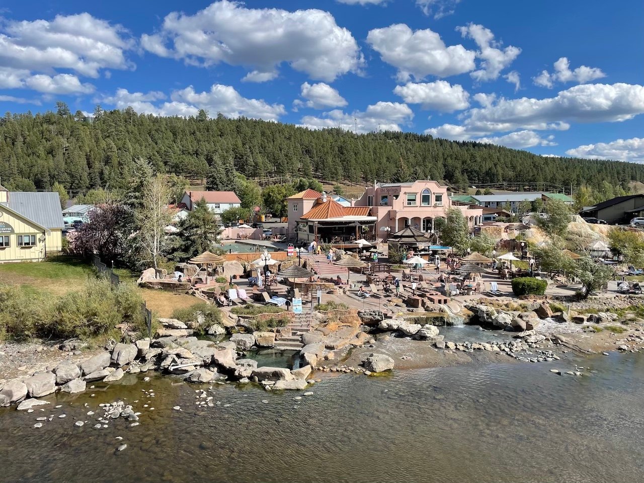 Pagosa Springs, hot springs in Colorado