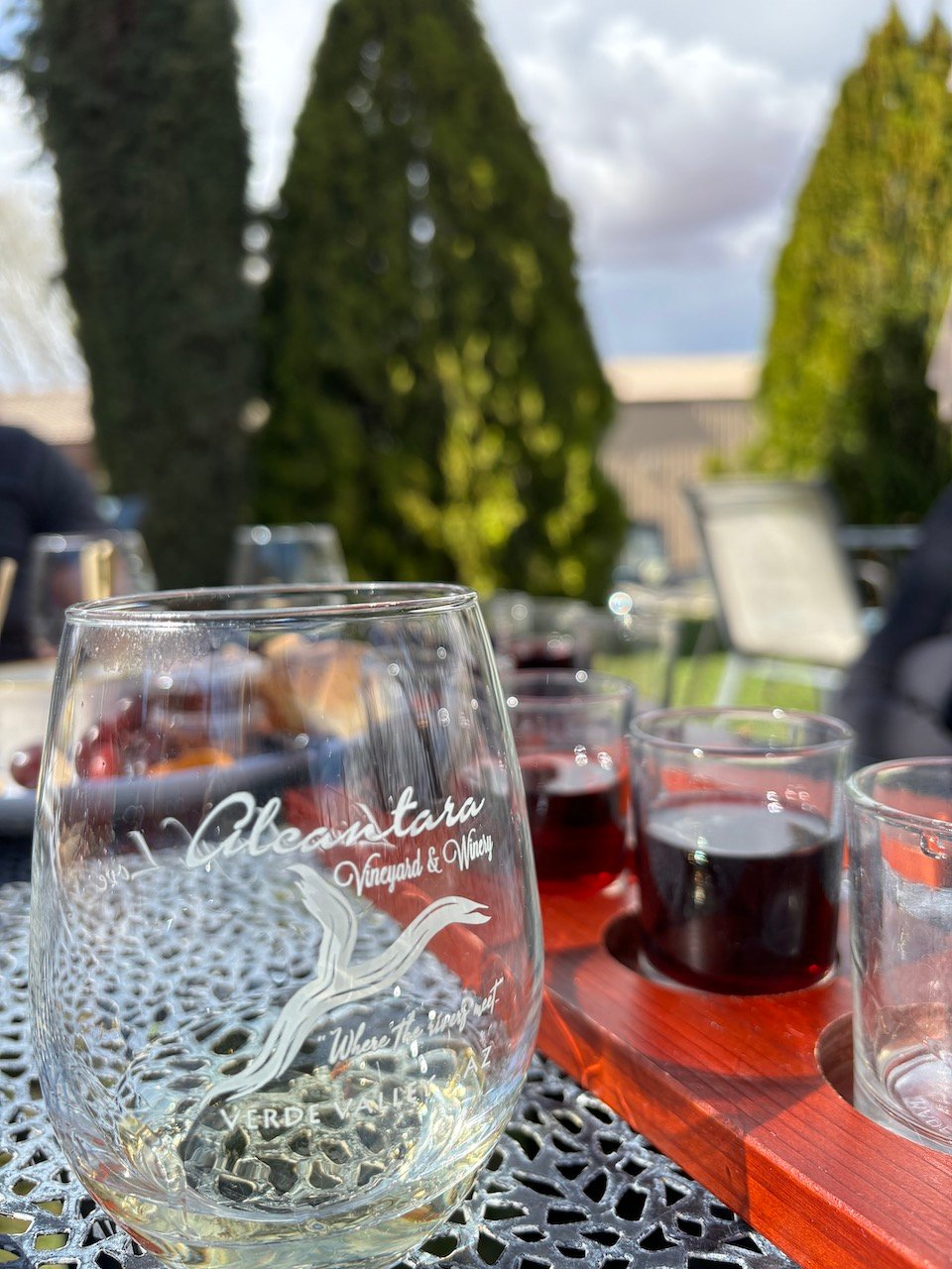 alcantara winery, scottsdale to sedona
