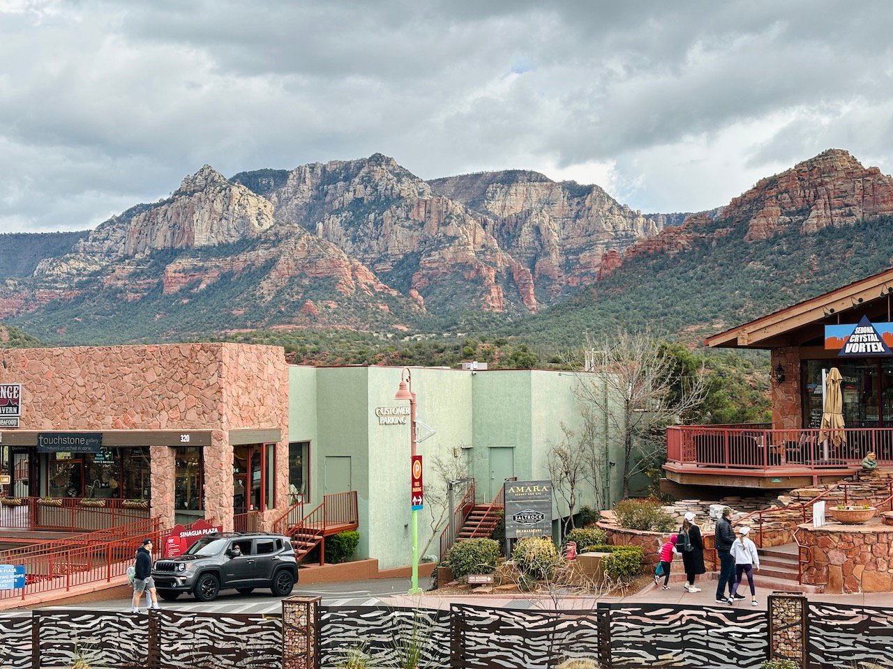 downtown Sedona