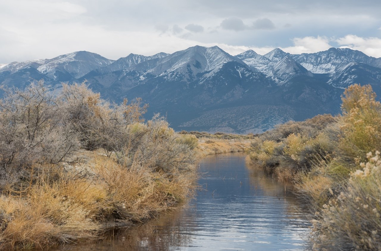 Blanca peak, san luis valley