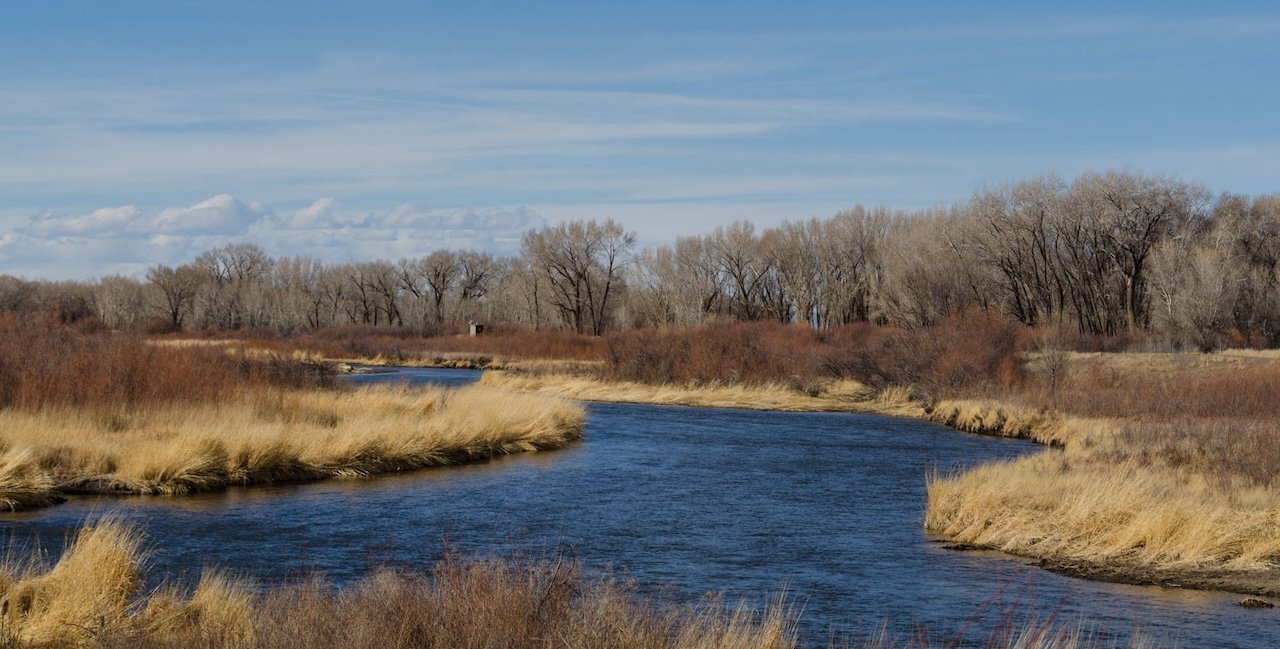 Rio Grande River in Alamosa