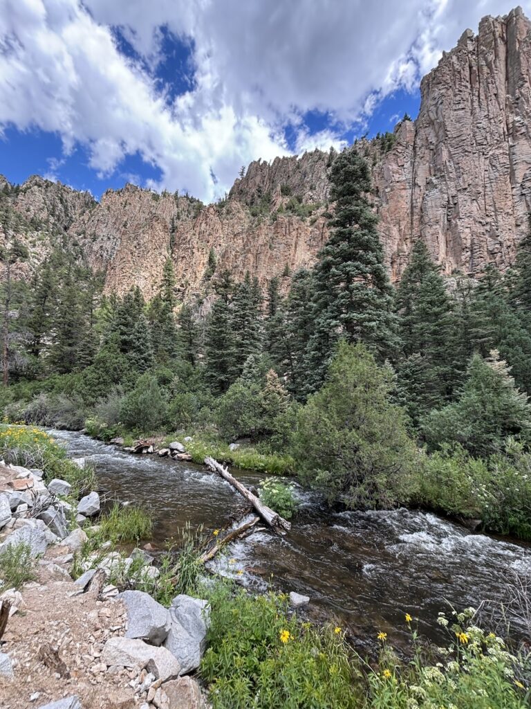 Cimarron Canyon state park