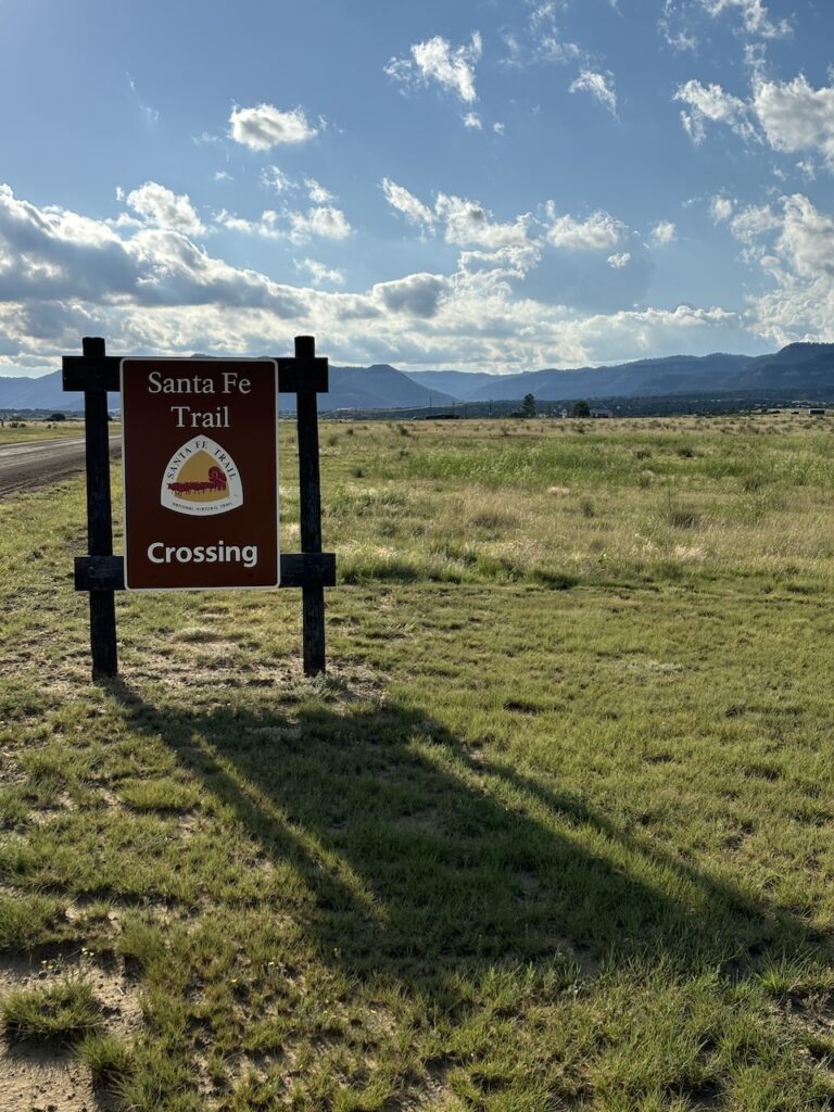 santa fe trail marker