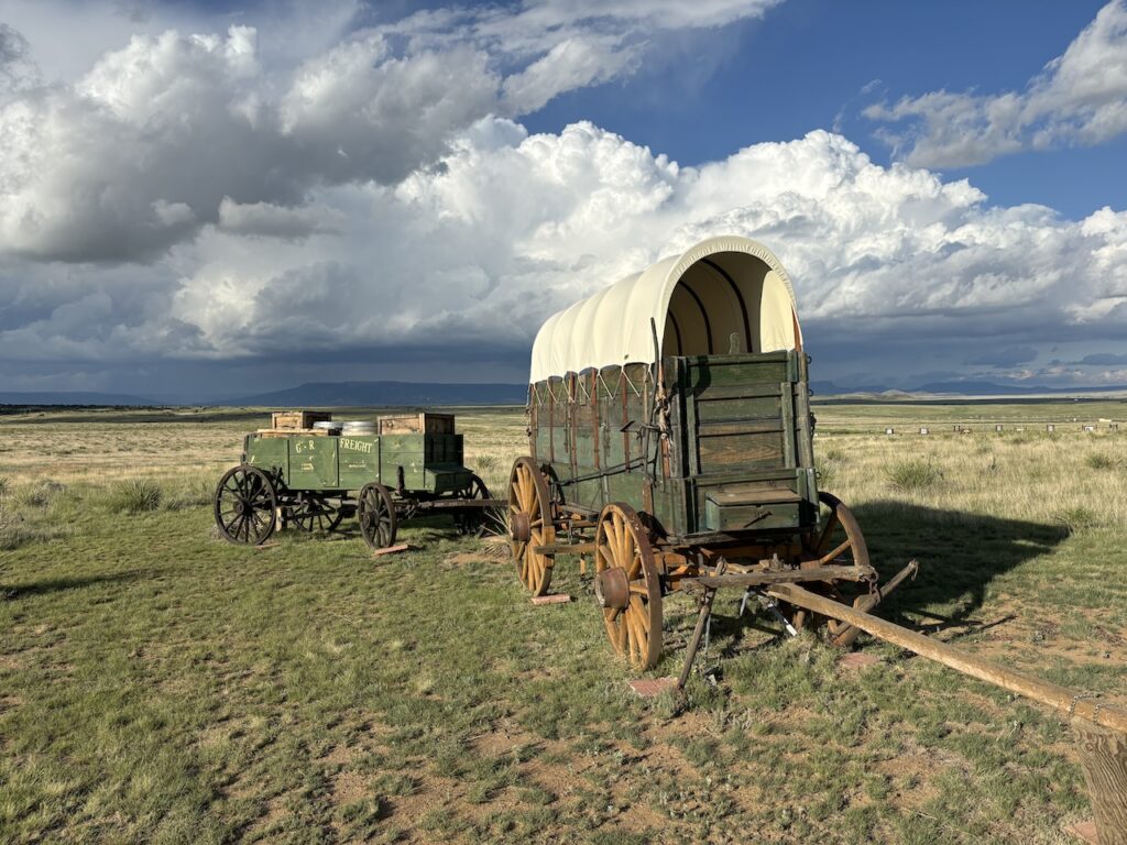 santa fe trail marker