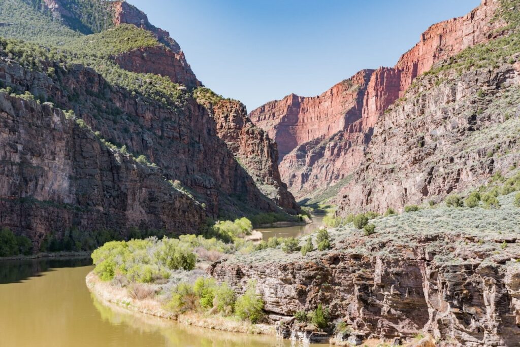 gates of lodore, attractions in vernal utah