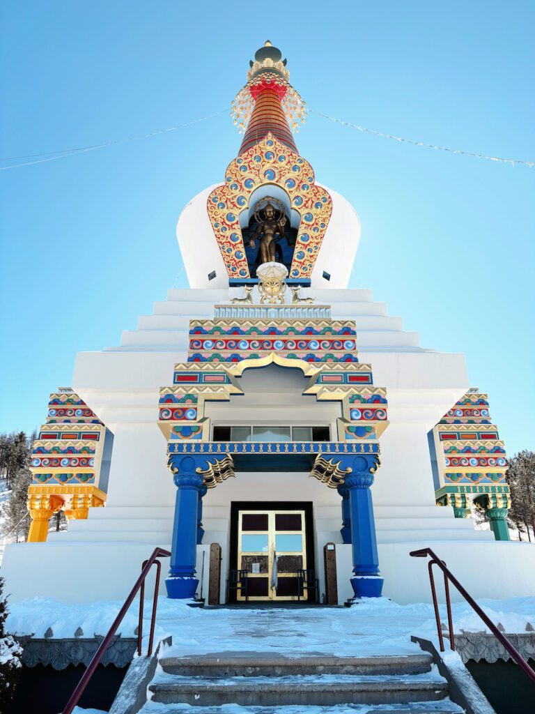 the great stupa and drala mountain center