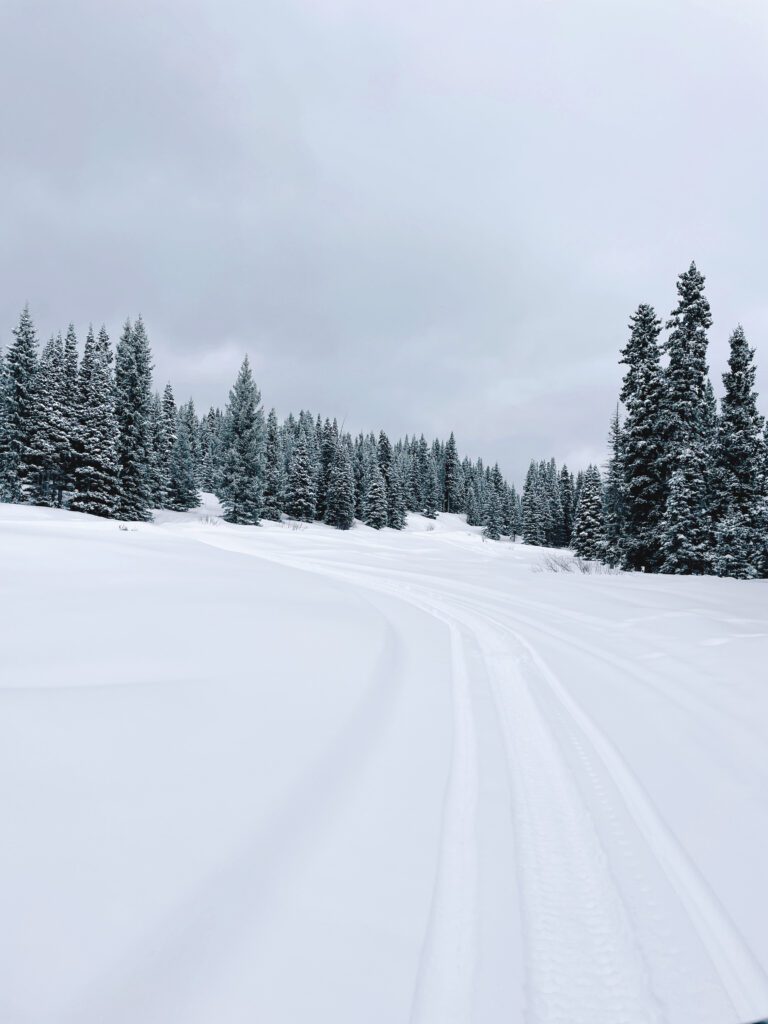 winter mountain landscape