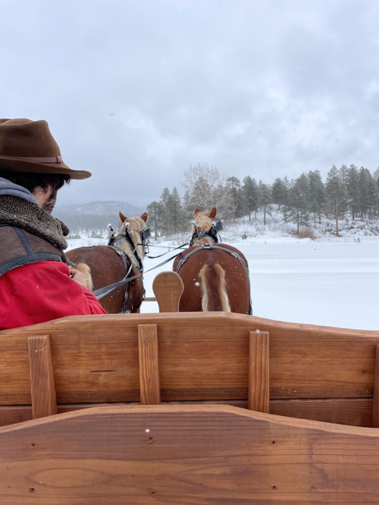 sleigh rides in Colorado