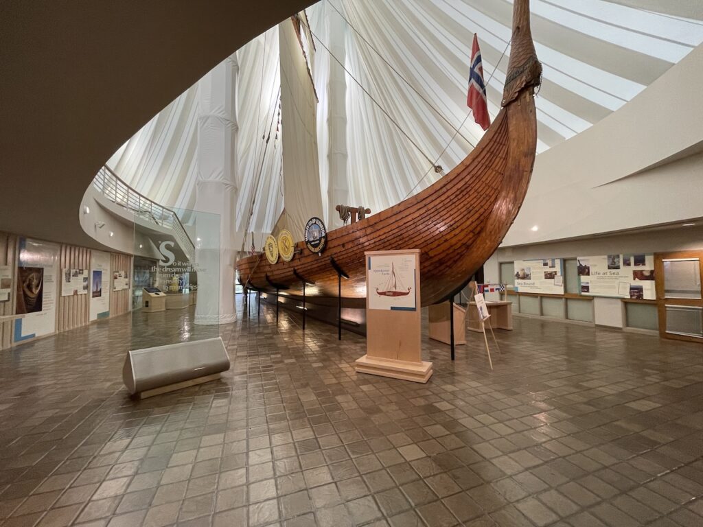 things to do in Fargo, viking ship