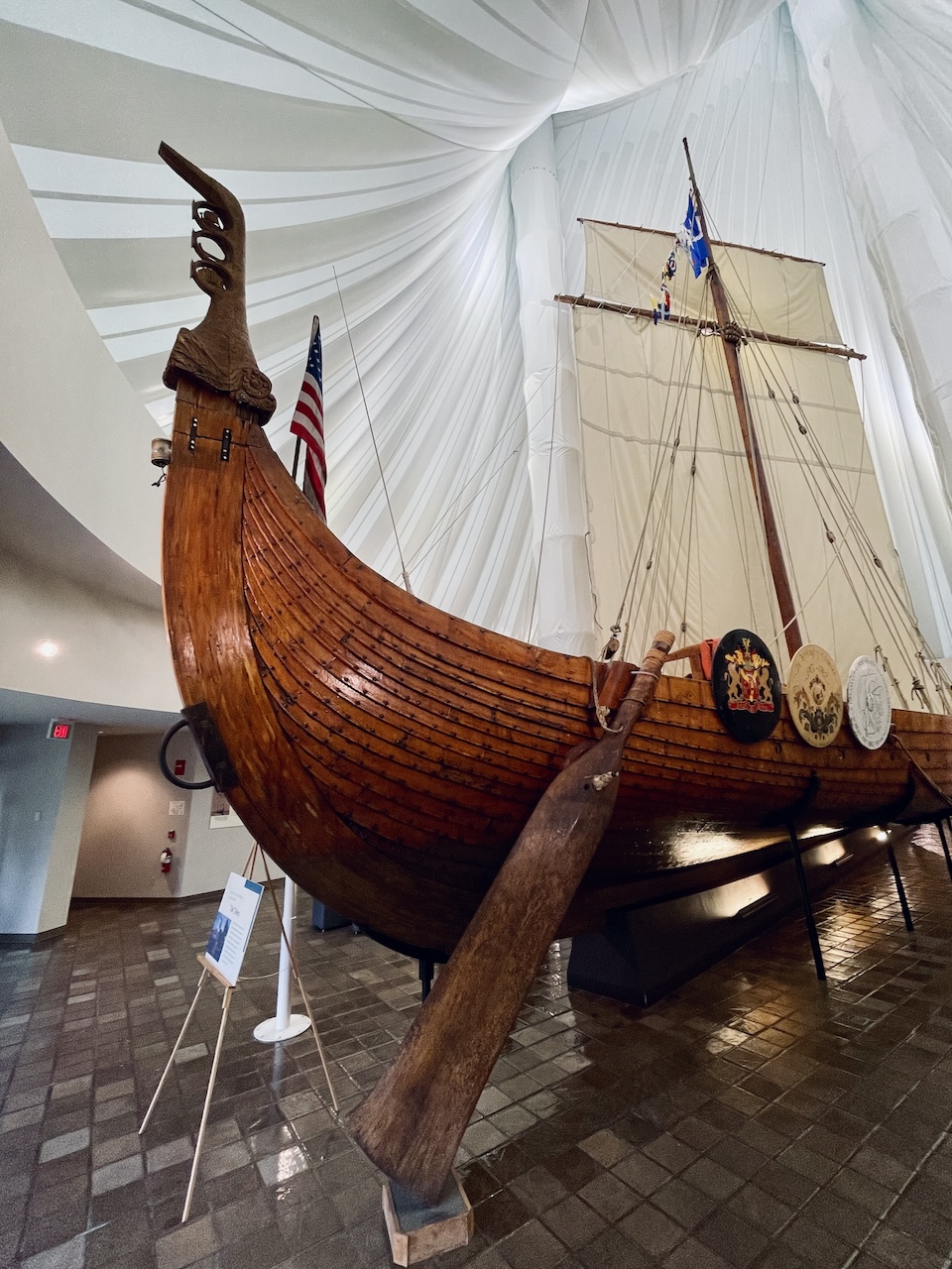 viking ship in fargo ND