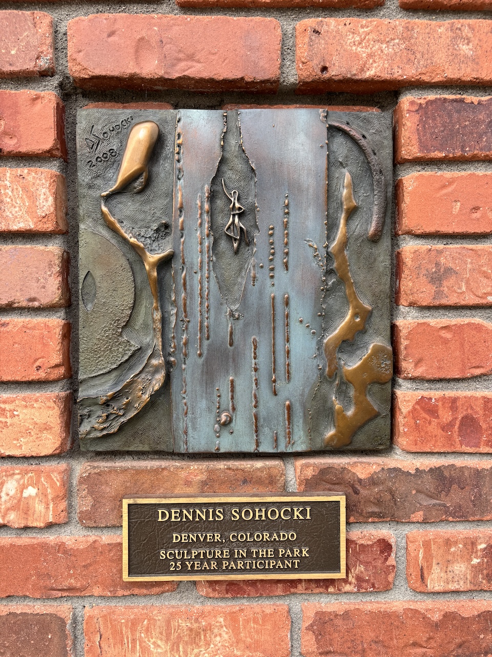 bronze plaques