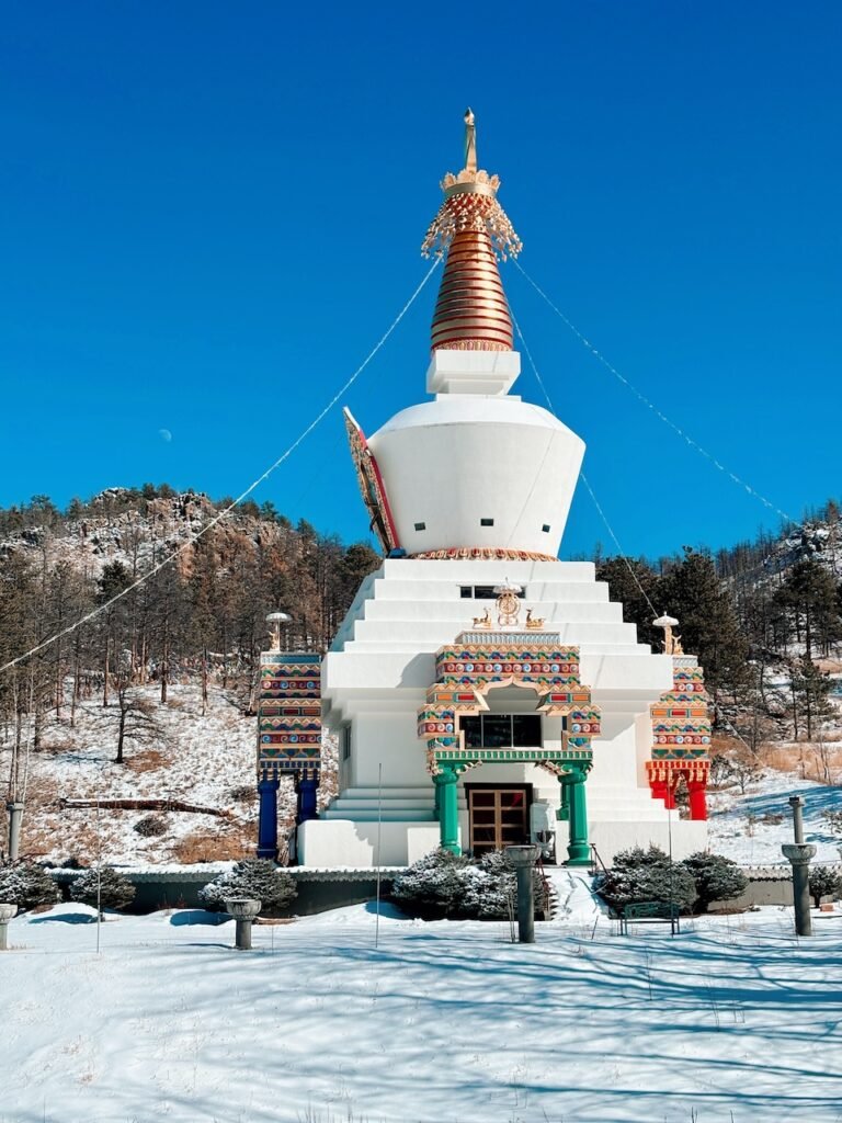 Drala Mountain Center, great stupa