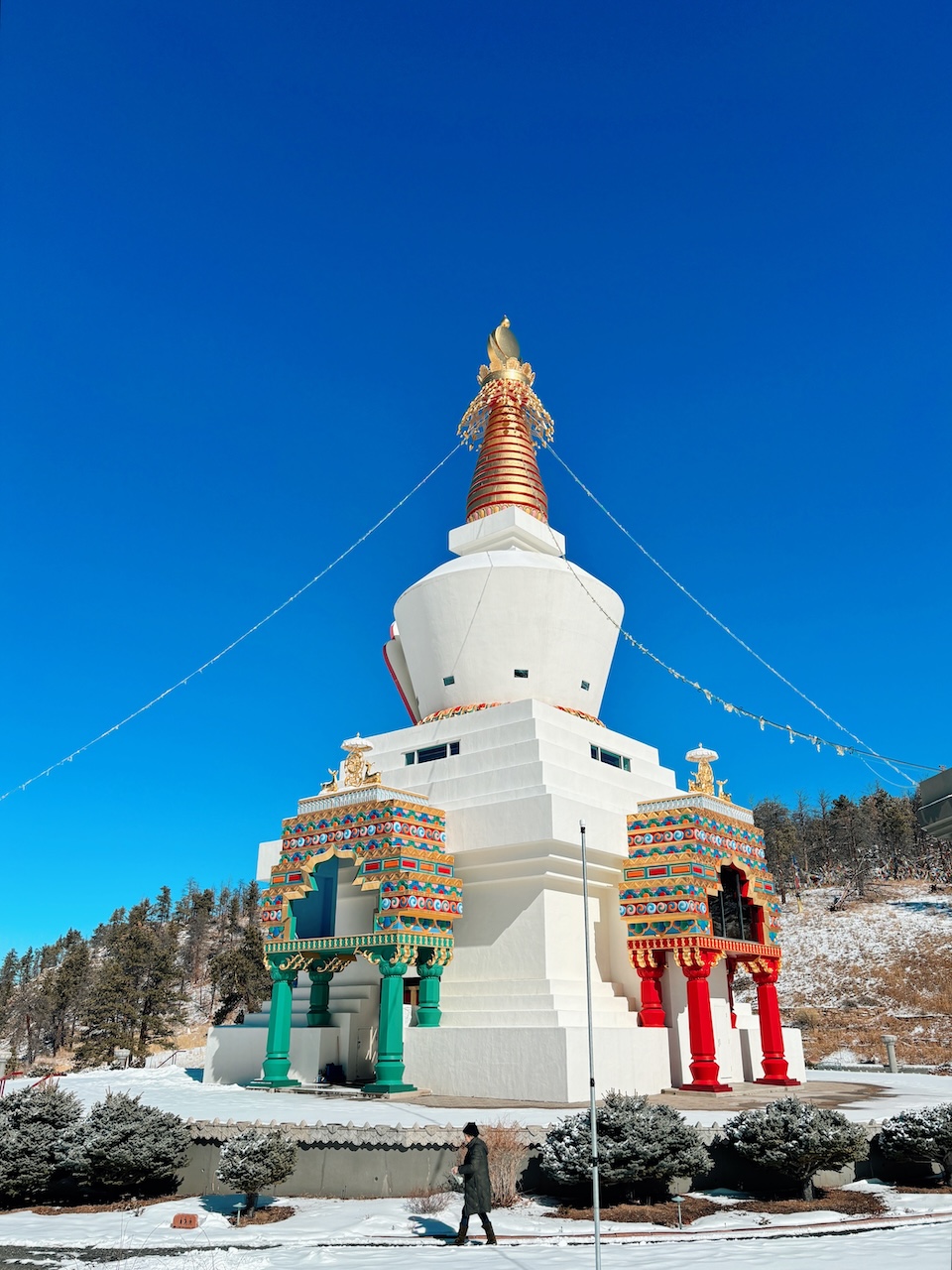 great stupa of dharmakaya, yoga retreat in Colorado