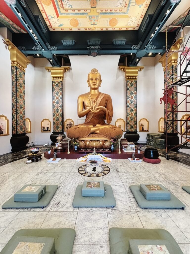 Drala Mountain Center, big buddha