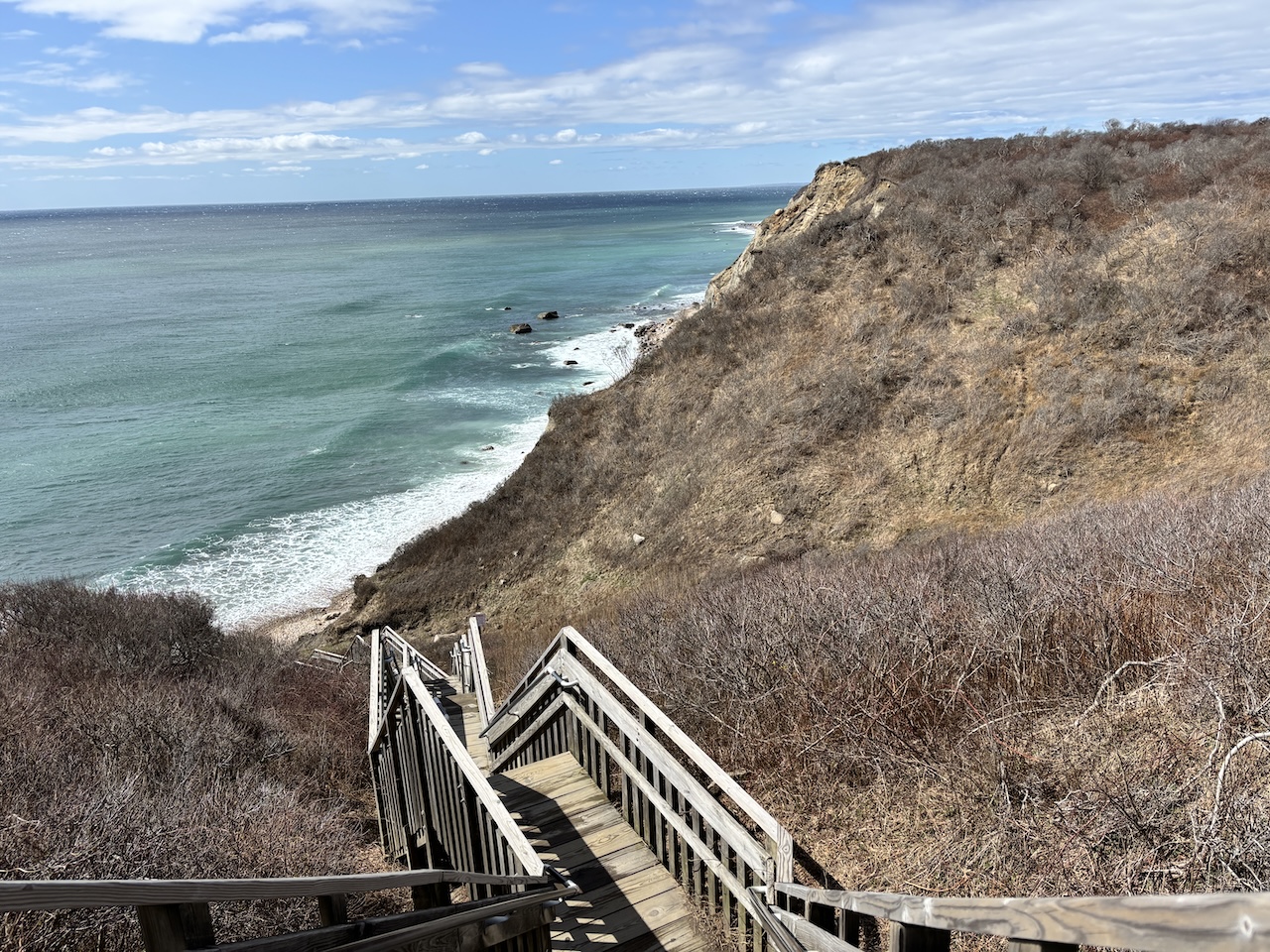 Mohegan Bluffs, Block Island day trip