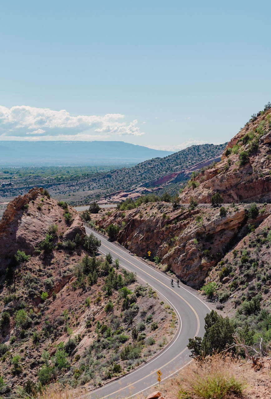cycling in Colorado National Monument