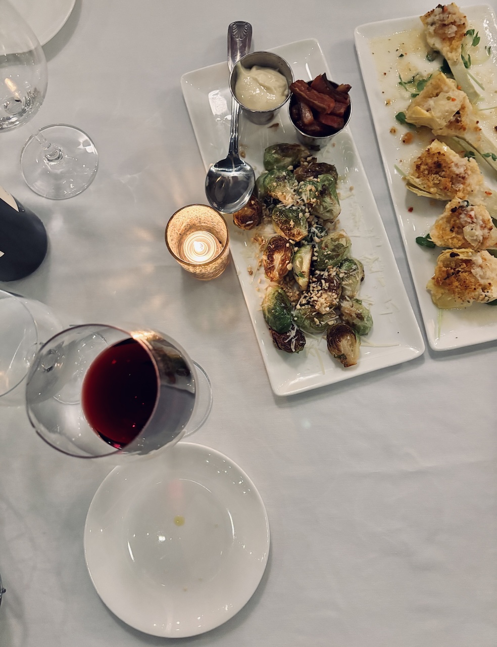 The Barn at Spring House seafood