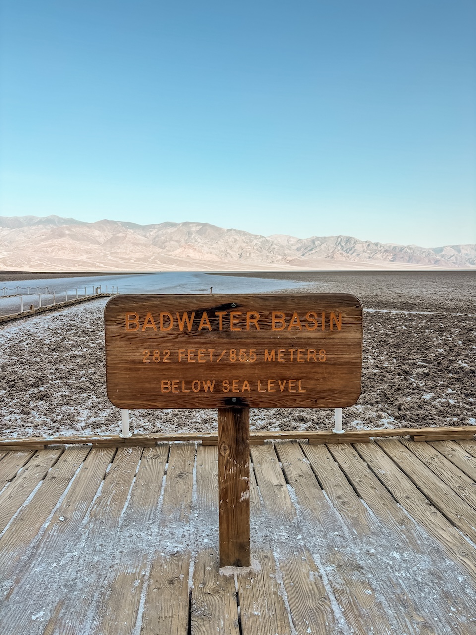 Badwater Basin Death Valley
