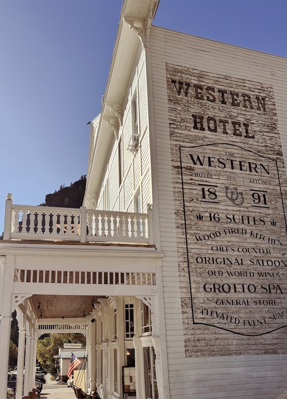 outside the Western Hotel