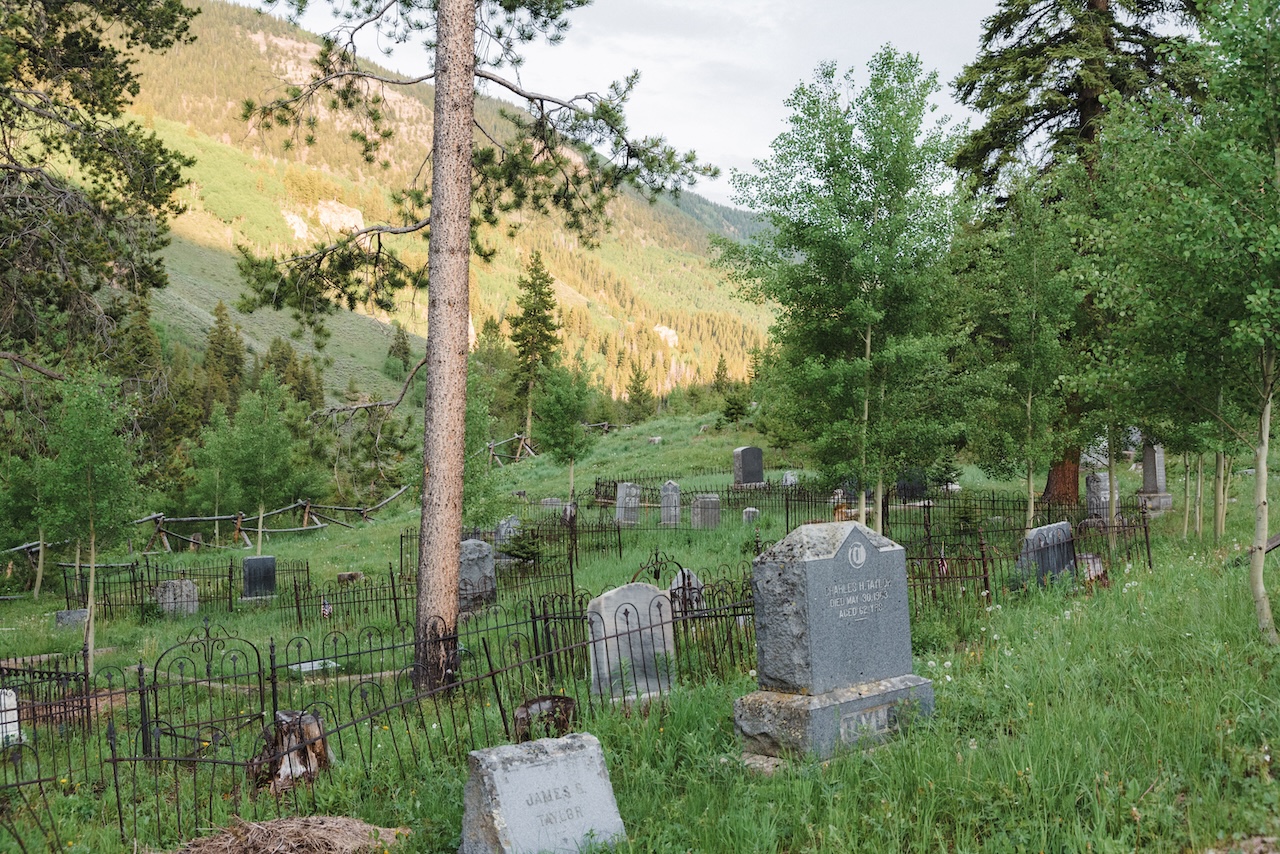 graveyard in Red Cliff