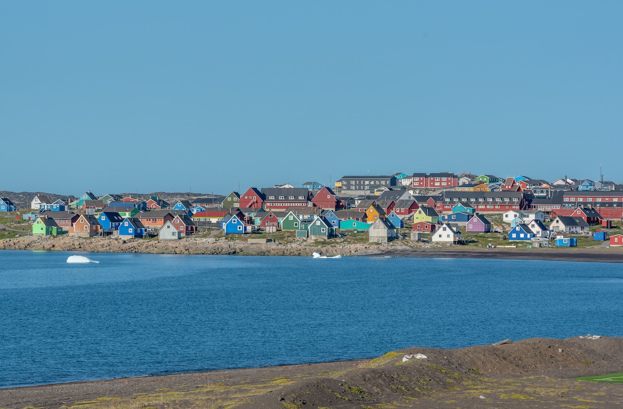 Disko Bay in Greenland