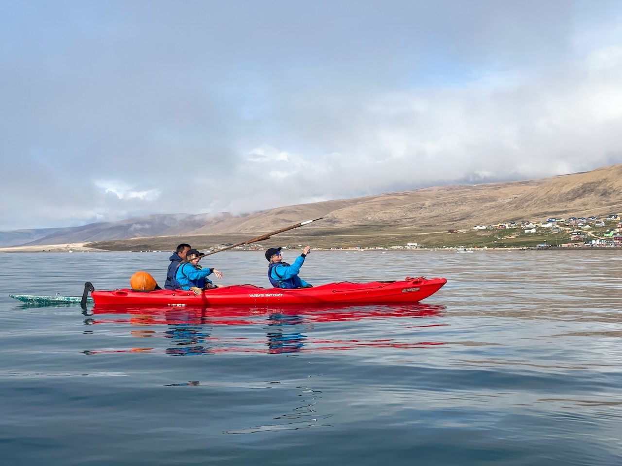 kayaking in Greenland