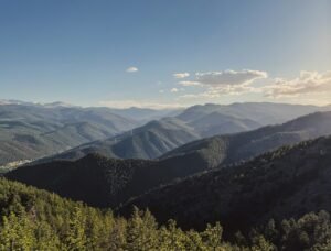 Home views from Miner's Point, mighty argo cable car, denver to idaho springs
